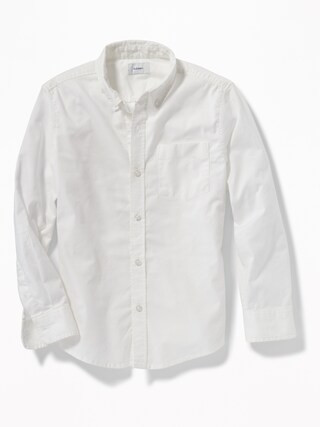 Lightweight Built-In Flex Oxford Uniform Shirt for Boys | Old Navy (US)