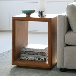 Calla Solid Wood Side Table (18") | West Elm (US)