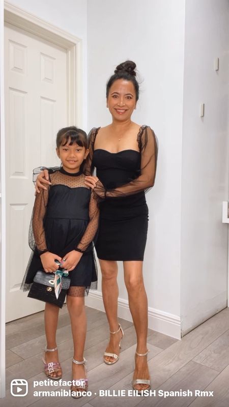 Mommy and mini matching little black dresses! 🖤🖤🖤

#LTKSeasonal #LTKfamily #LTKstyletip