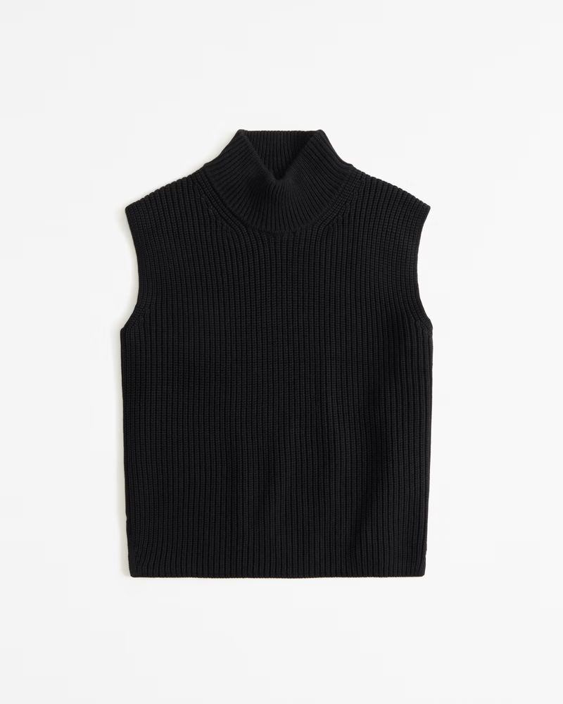 Sleeveless Turtleneck Sweater | Abercrombie & Fitch (UK)