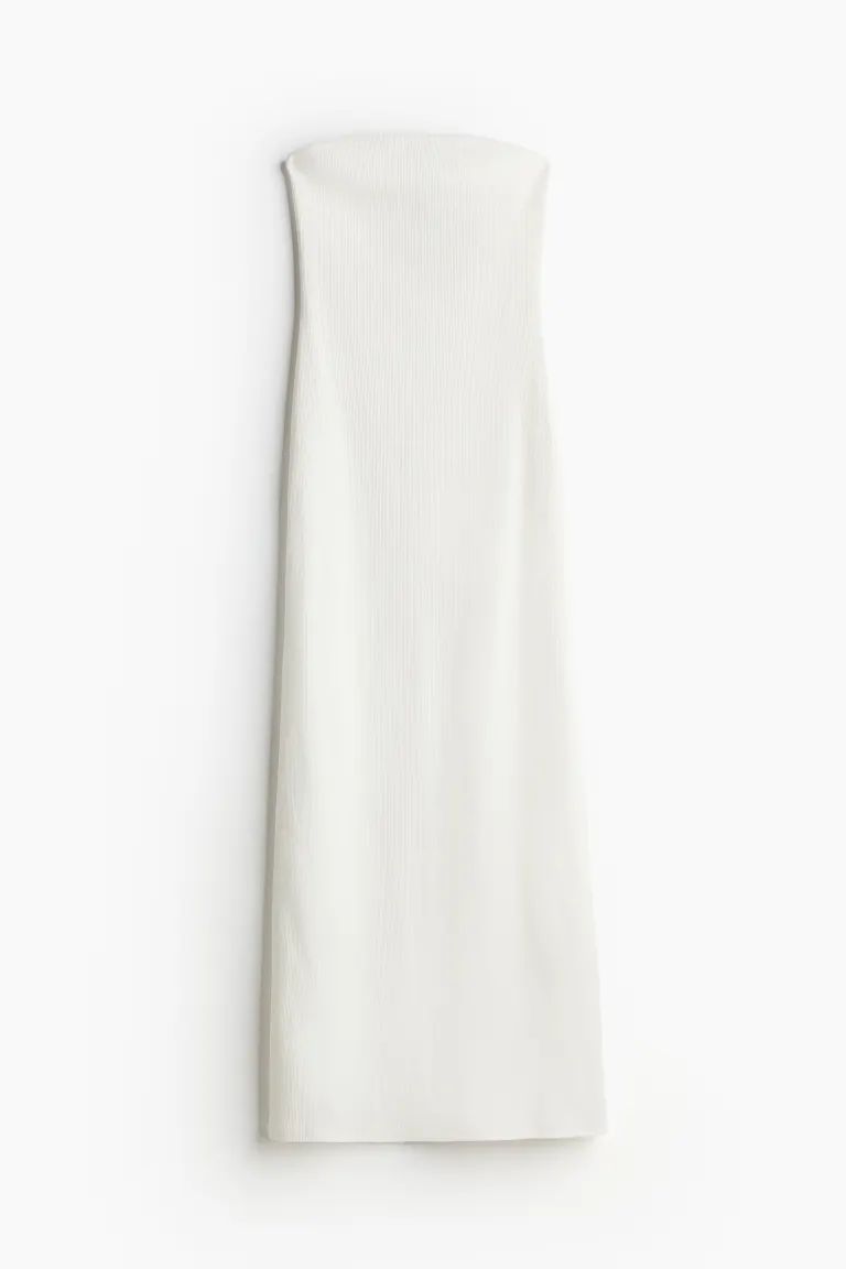 Ribbed Bandeau Dress | H&M (US + CA)