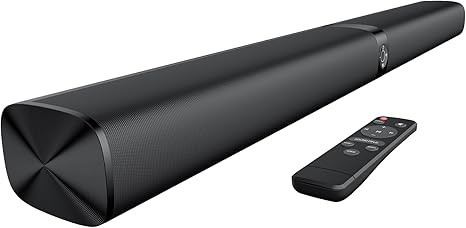 Sound Bar for Smart TV, Soundbar with Bluetooth/ARC/Opt/AUX Connect, Auto Volume Boost, 3 Equaliz... | Amazon (US)