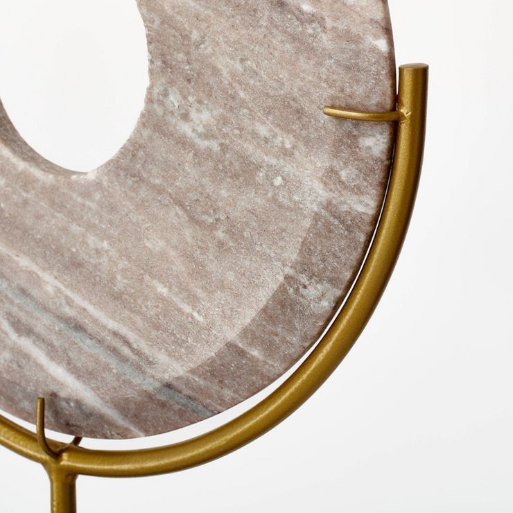 Marble Disc Decorative Object - Threshold™ designed with Studio McGee | Target