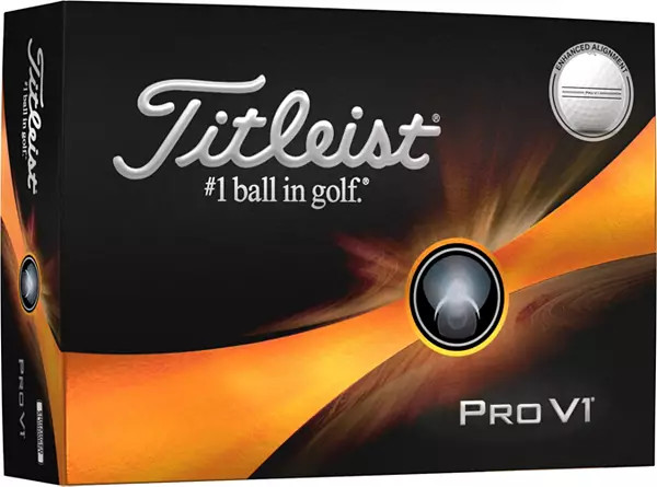 Titleist 2024 Pro V1 Enhanced Alignment Golf Balls | Golf Galaxy