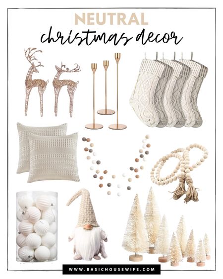 If you’re going for a minimalist holiday decor look, this neutral Christmas decor is perfect!! I love how easy it is to incorporate into any home 😍 

#LTKhome #LTKSeasonal #LTKHoliday