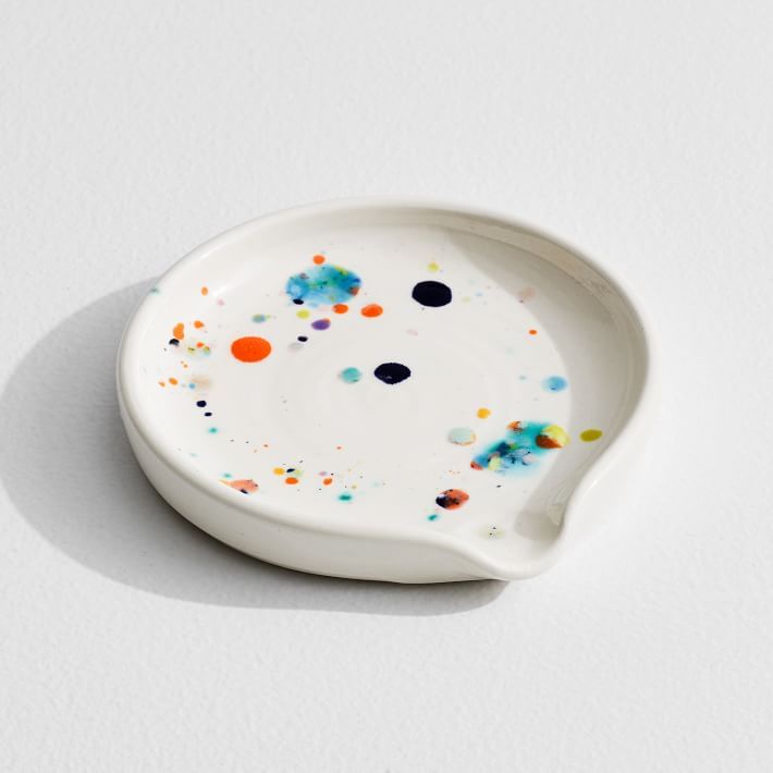 A MANO Confetti Spoon Rest | West Elm (US)