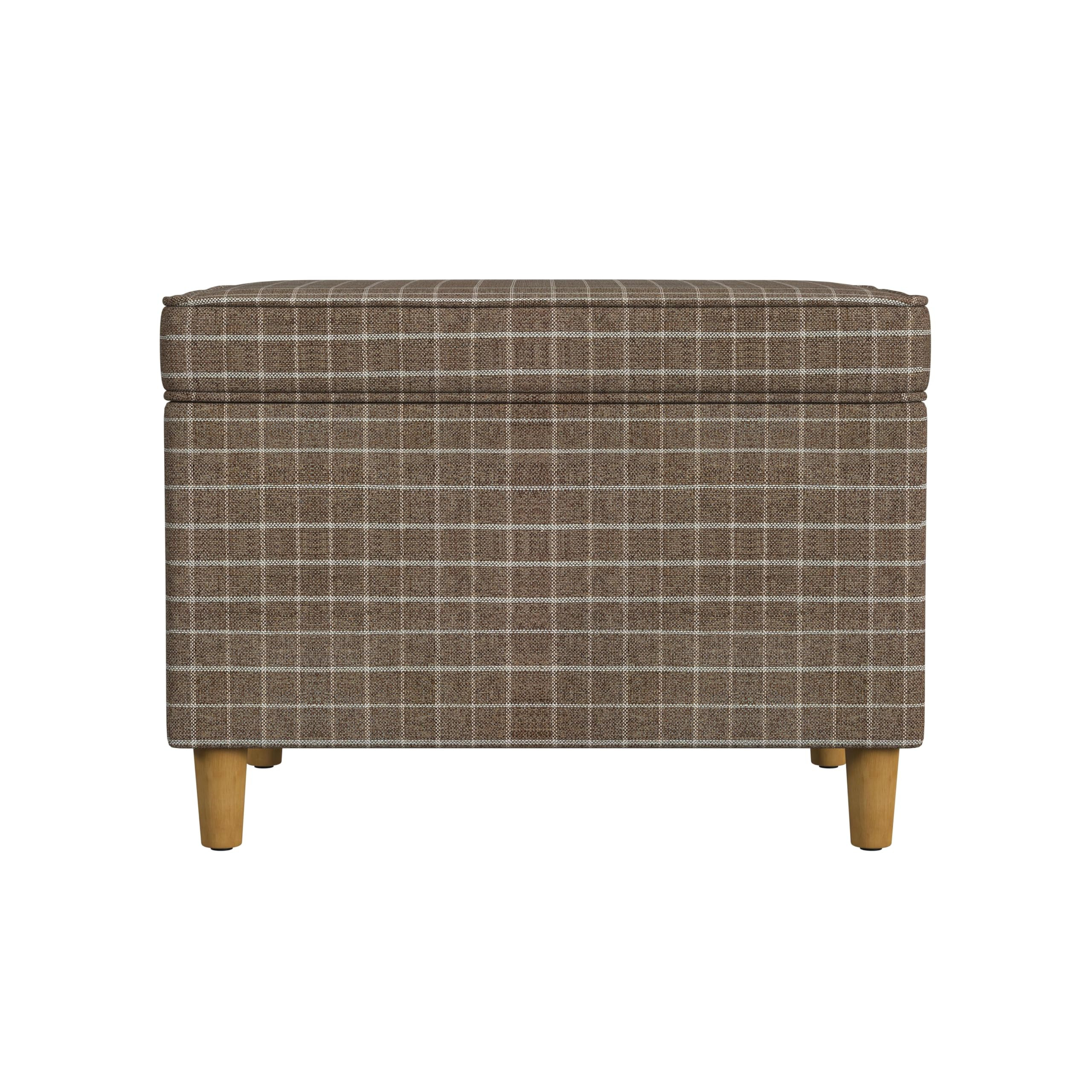 Spatial Order Home Decor | Dinah Collection Modern Storage Ottoman | Ottoman with Storage for Liv... | Amazon (US)