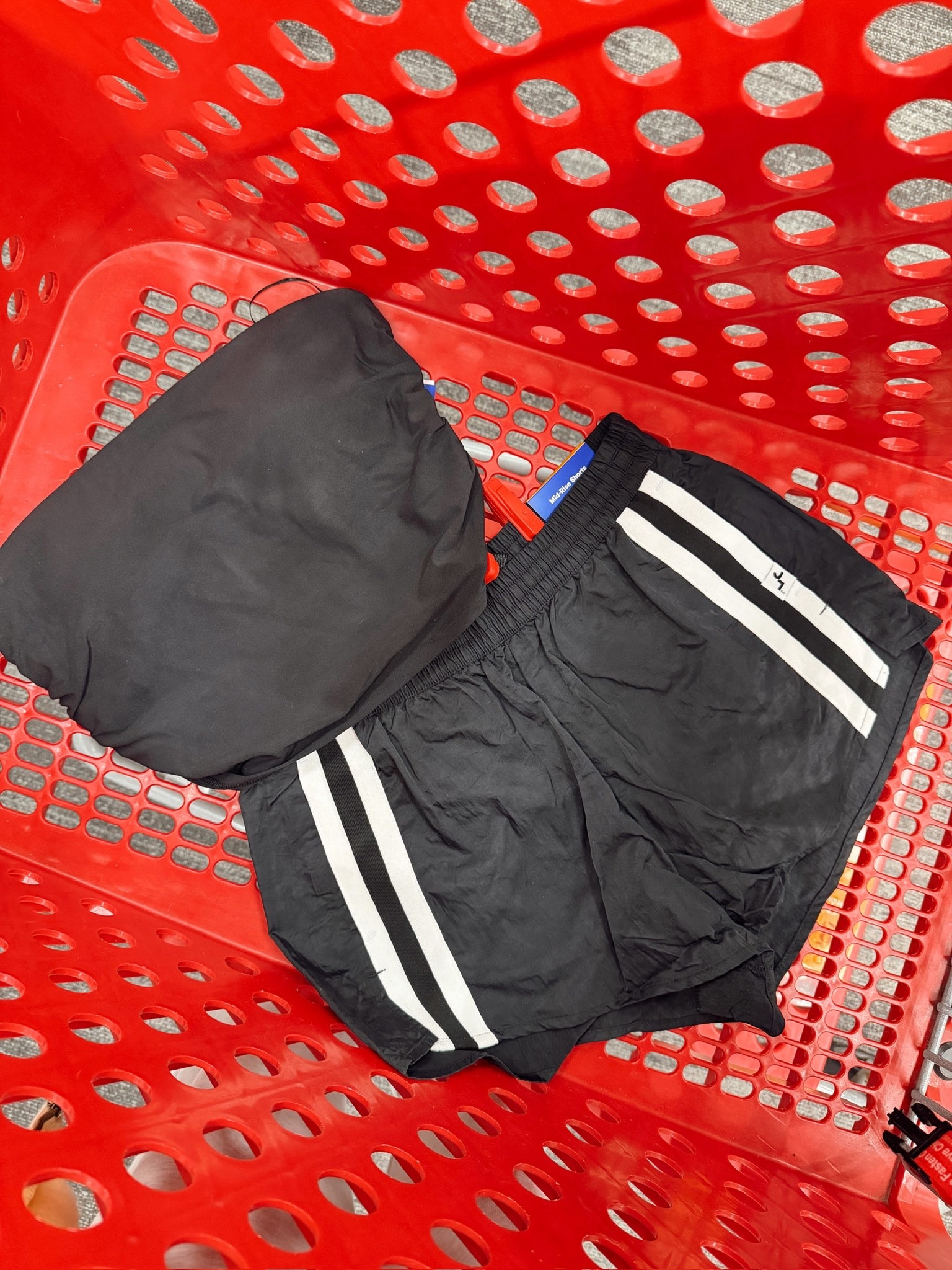 Black active shorts with a black strapless for summer ☀️

#LTKmomlife #LTKootd #LTKgrwm