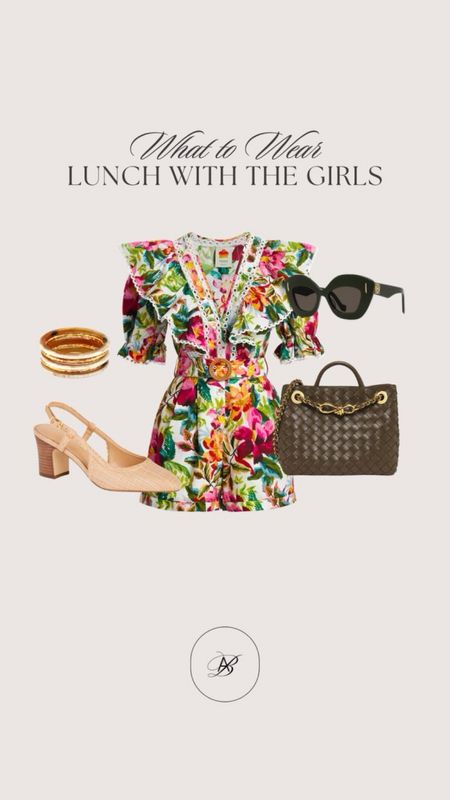 What to wear to lunch with the girls! This beautiful floral romper is a spring must-have! Pair it with some cute sunnies and a nude heel! 🌸

#LTKtravel #LTKSeasonal #LTKstyletip