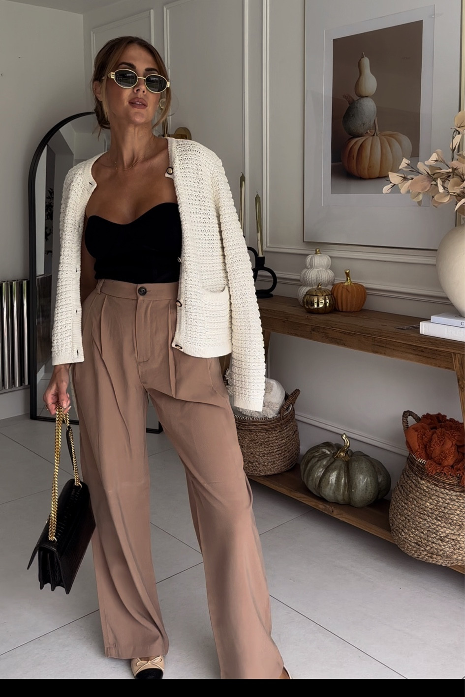 Autumn fits.. tailored trousers & chunky knit. Perfect for the transitional season 🍂

#LTKSeasonal