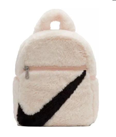 Nike Sportswear Futura 365 Faux Fur Mini Backpack.