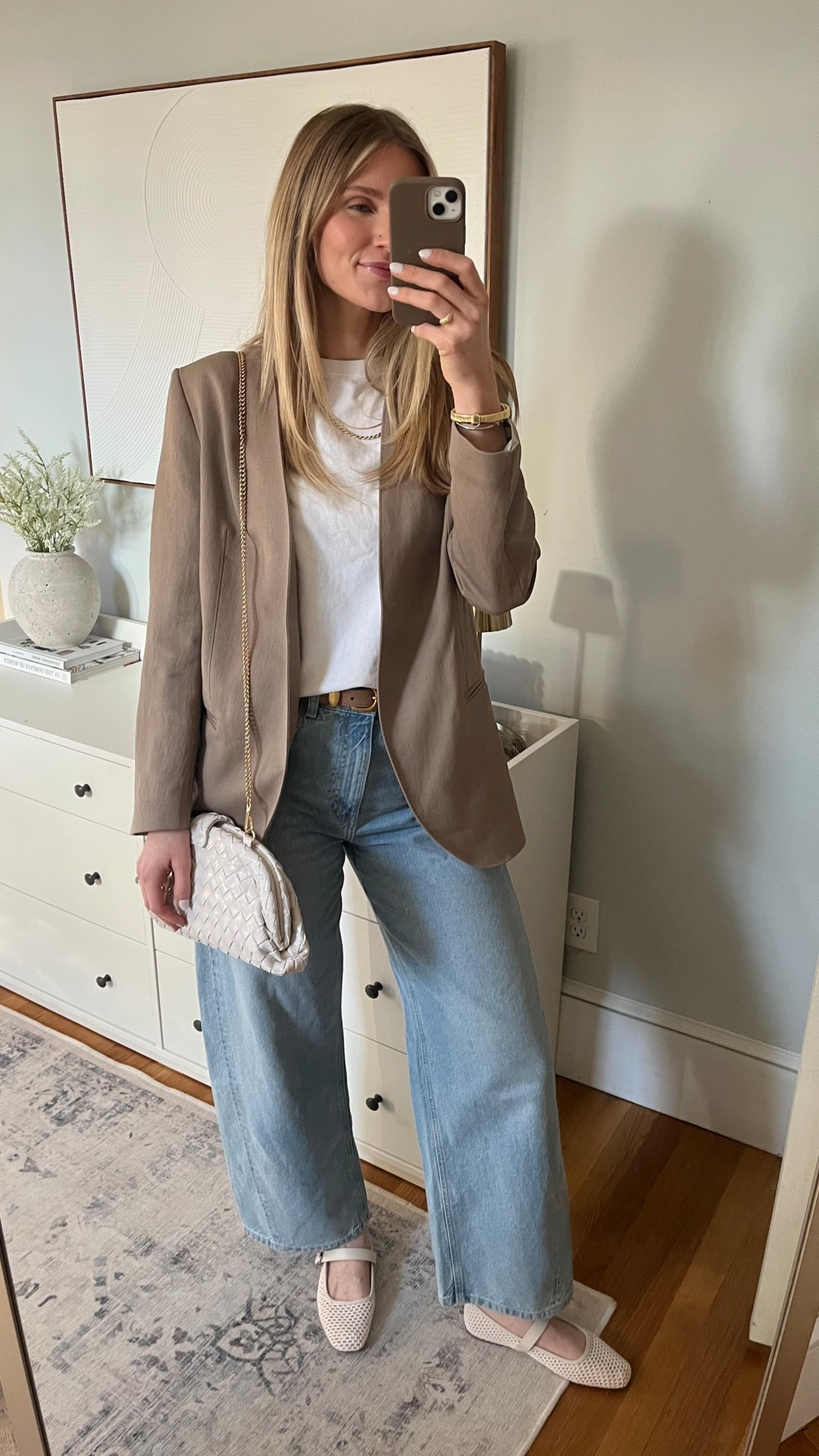 Spring work outfit | spring blazer outfit | mesh flats 

#LTKTall #LTKootd #LTKspringtrends