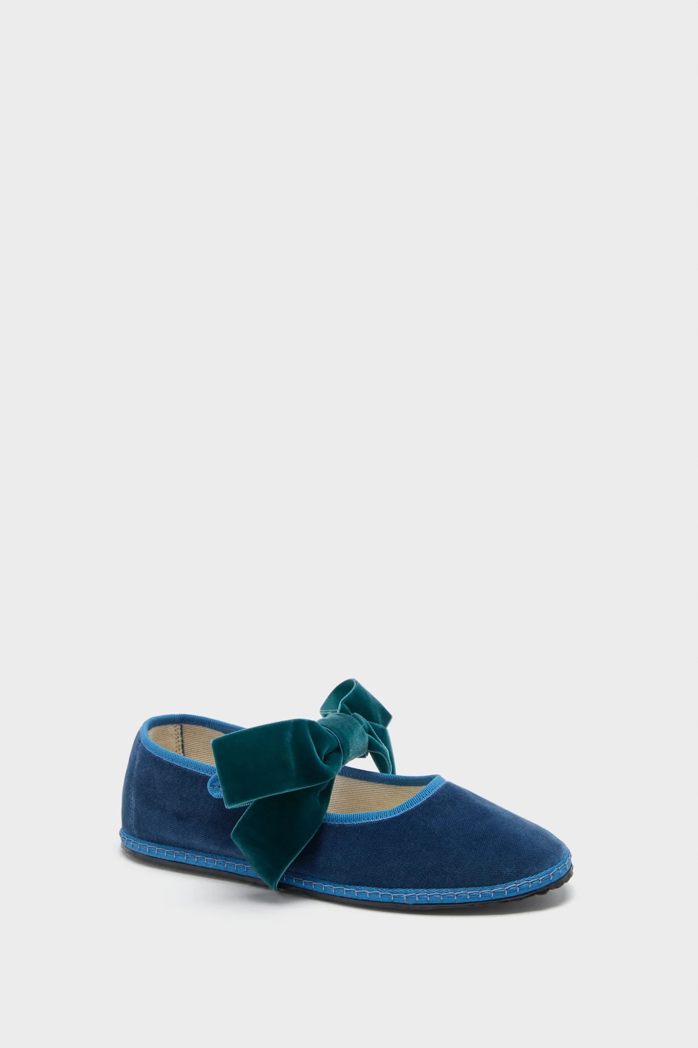 Blue Bow Strap Delfina Mary Janes | Tuckernuck (US)