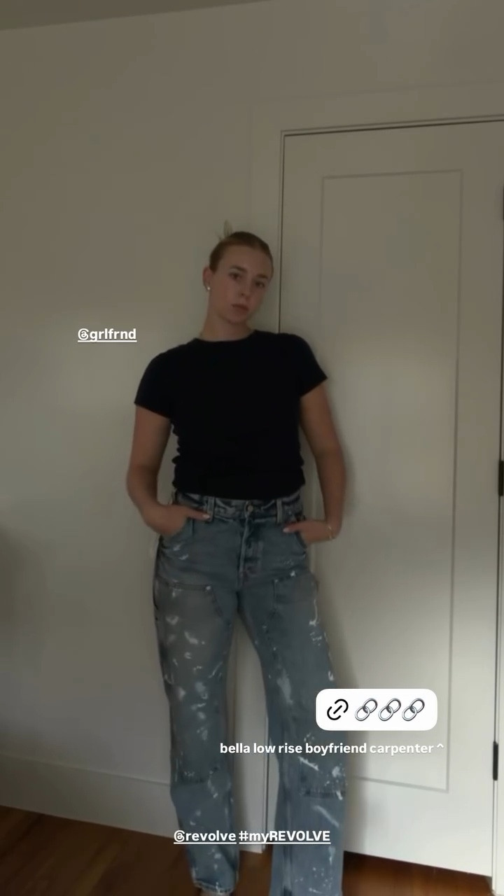 @grlfrnd bella low rise boyfriend carpenter @Revolve #myREVOLVE

#LTKootd #LTKgrwm #LTKSaleAlert