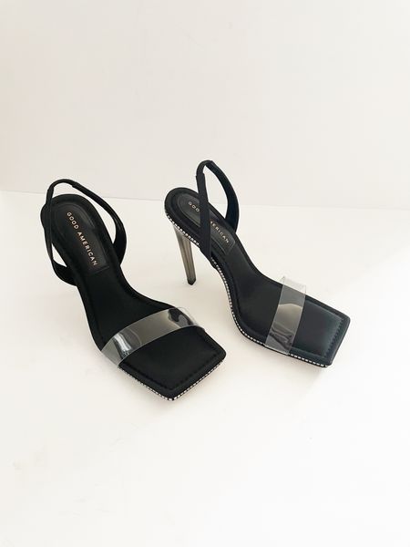 Good American, jewel heels, sale alert

#LTKsalealert #LTKshoecrush