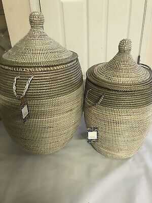 Natural African Baskets / African Wicker Laundry Baskets  | eBay | eBay US