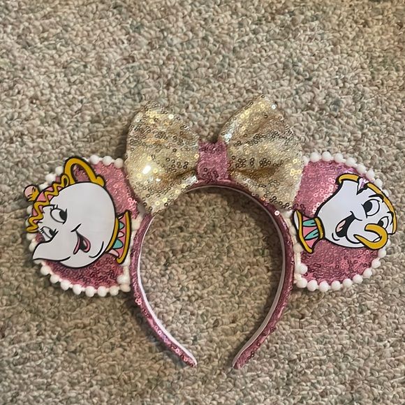 Mrs Potts and chip minnie ears | Poshmark