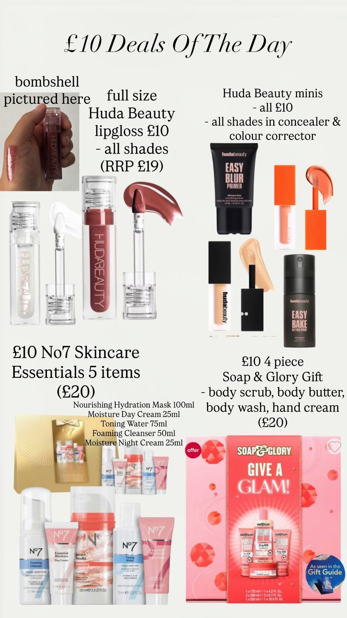 £10 deals of day 

#LTKgiftguide