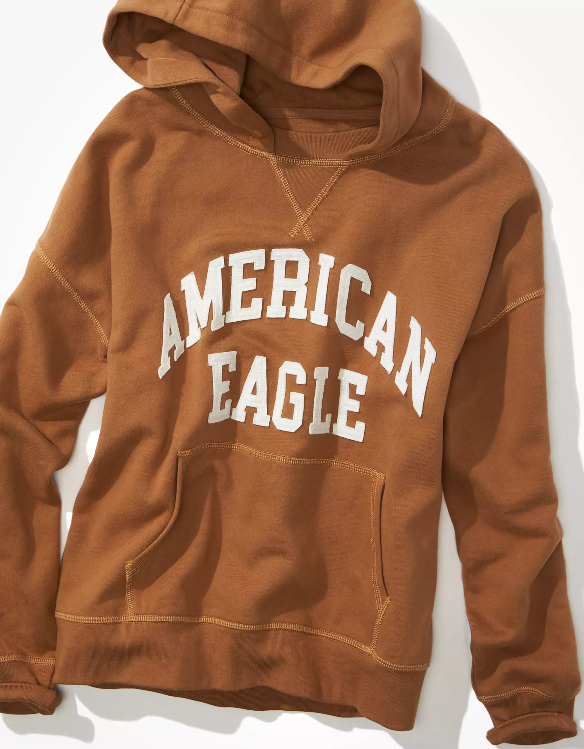 AE Super Soft Fleece Oversized Hoodie | American Eagle Outfitters (US & CA)