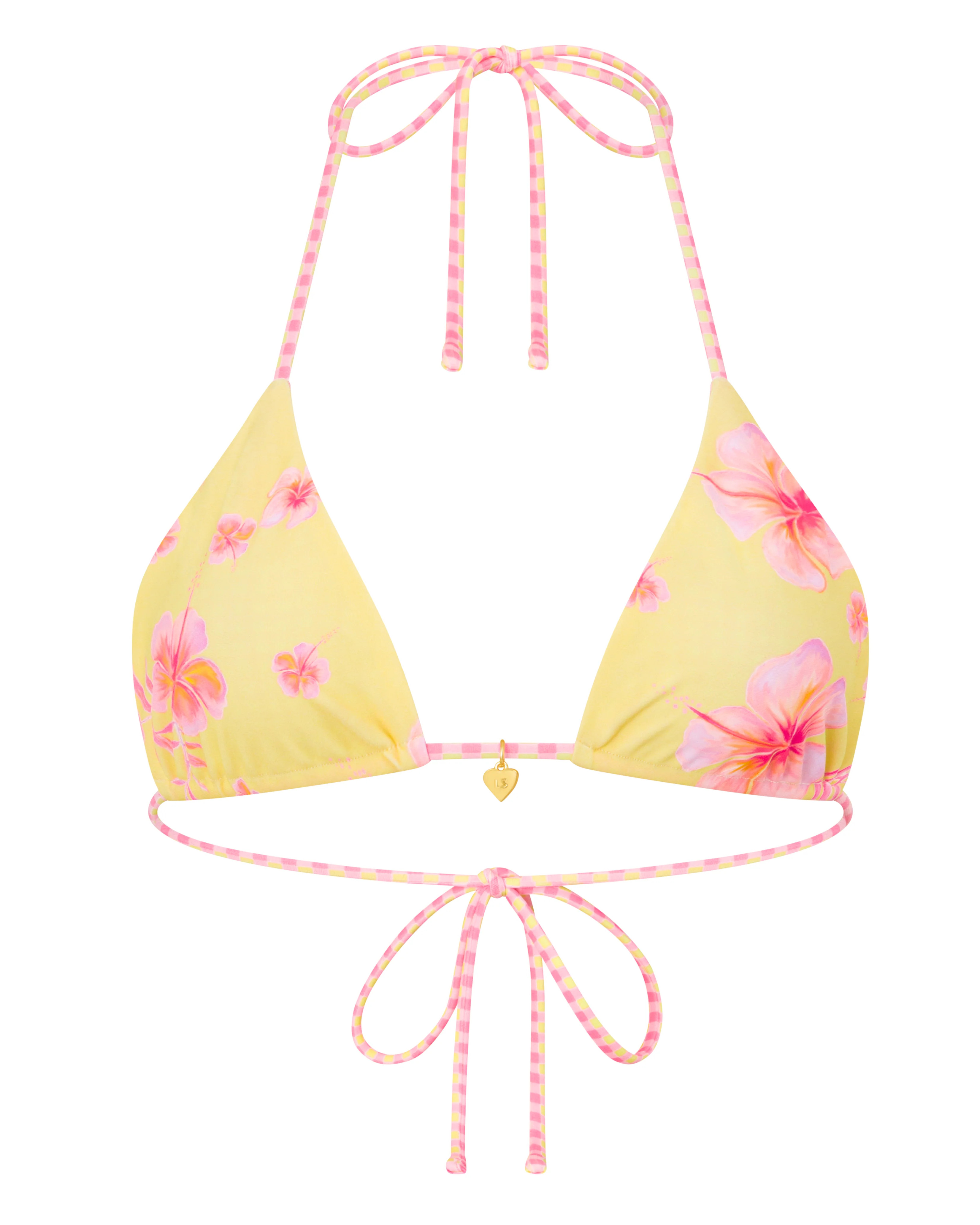 Flora Top in Clementine Reversible | Leni Swims