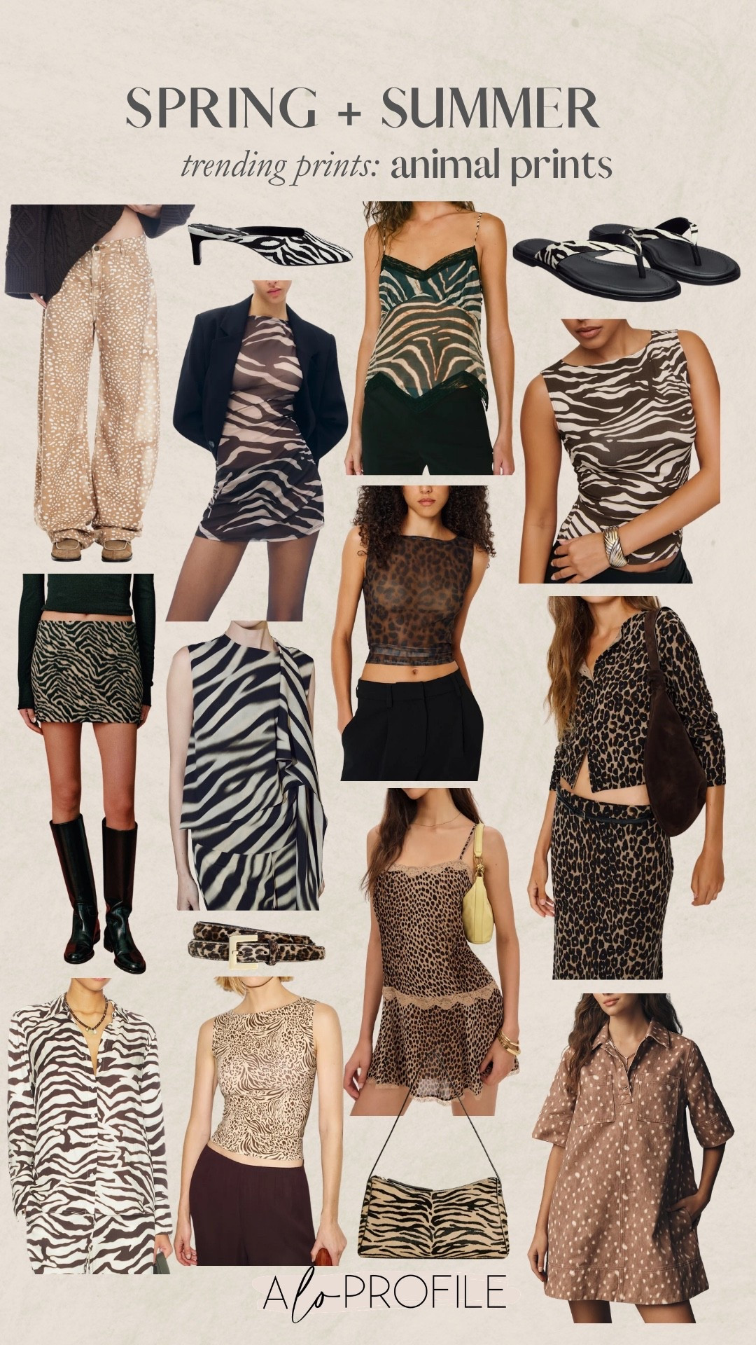 Trending Prints for Spring + Summer: Animal Prints // summer style, spring style, spring outfit, summer outfit, spring fashion, summer dresses, animal print, summer trends, trending prints for spring