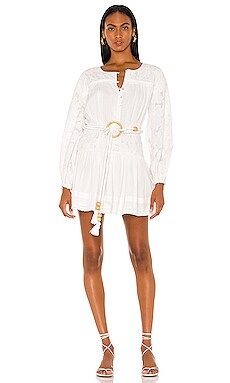 Tularosa Cierra Embroidered Dress in Optic White from Revolve.com | Revolve Clothing (Global)