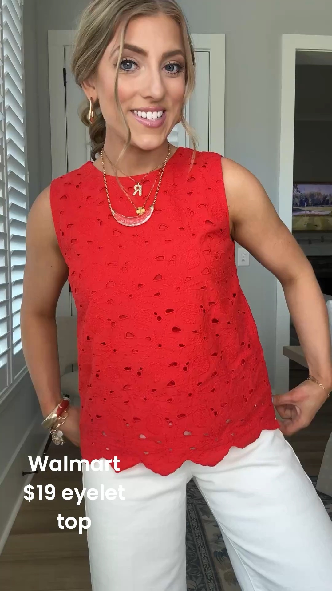 One top, two ways ❤️ this under $20 Walmart eyelet tank is such a standout piece and looks SO high end. Styled it with white denim for a dressier look and denim shorts for everyday casual 🙌🏼
These versatile pieces are my favorite kind of finds

#walmartfashion #walmartfinds #eyelettop #summerstyle #outfitideas #affordablefashion #casualoutfits #denimstyle #momstyle #everydaylooks #styleonabudget #walmartnewarrivals

#LTKPetite #LTKootd