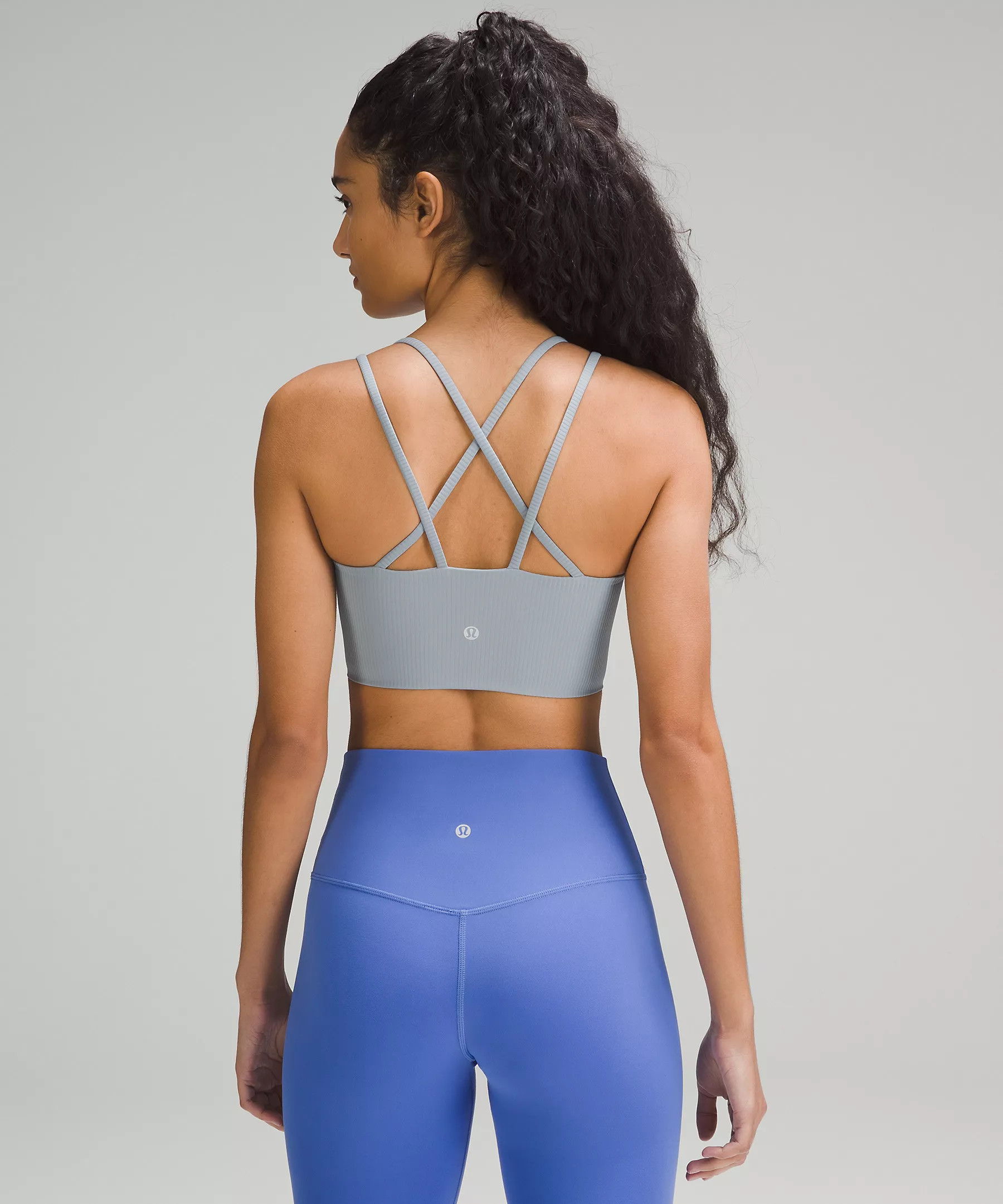 Like a Cloud Ribbed Longline Bra *Light Support, B/C Cup | Women's Bras | lululemon | Lululemon (US)