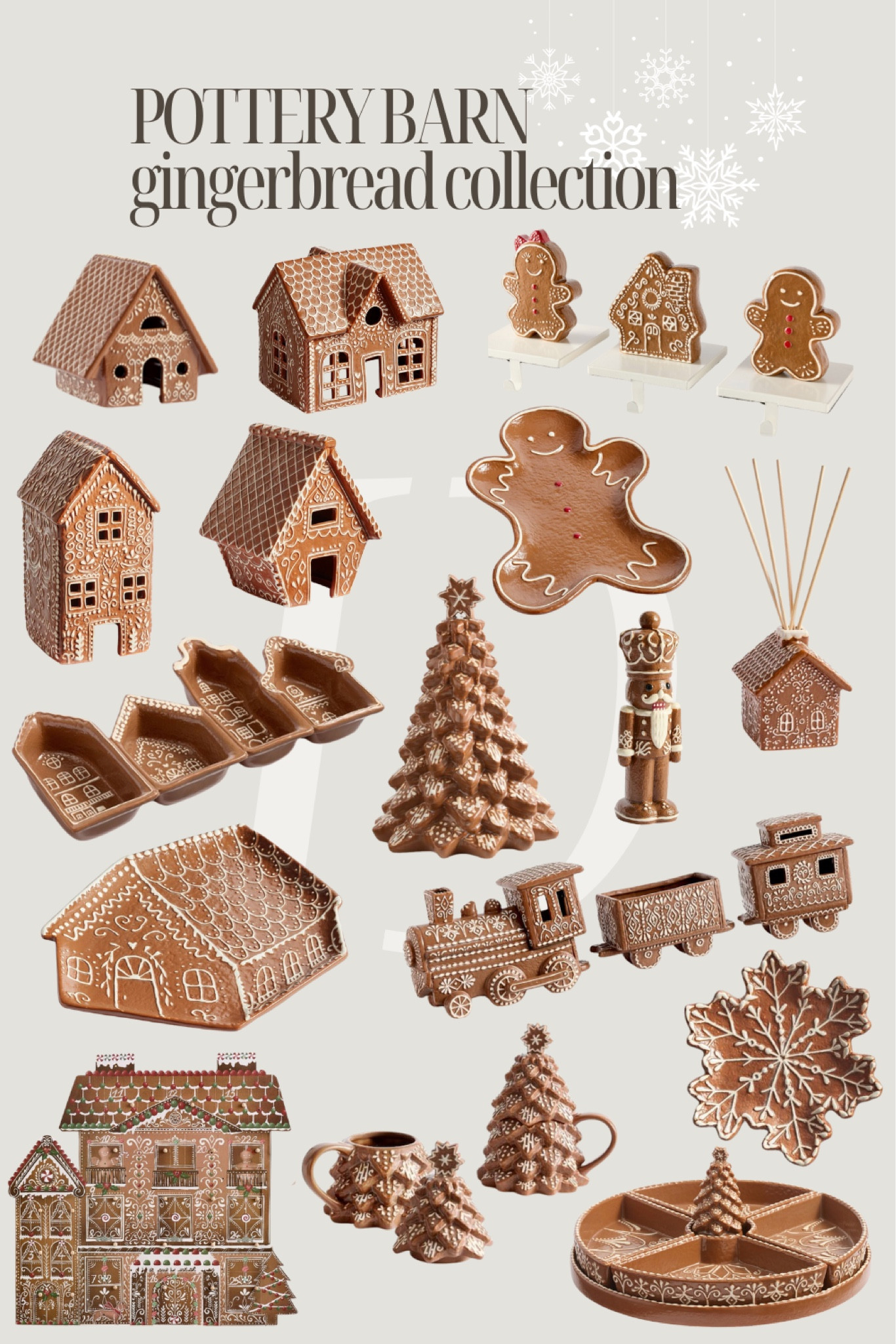 Love this new gingerbread collection from Pottery Barn! These are all perfect for the holidays or even as gift to your loved ones! 

#potterybarn #holidaydecor 

#LTKwinter