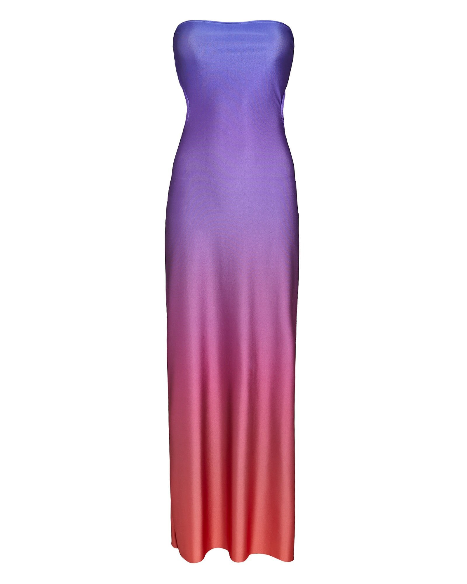Mambo Strapless Ombré Maxi Dress | INTERMIX