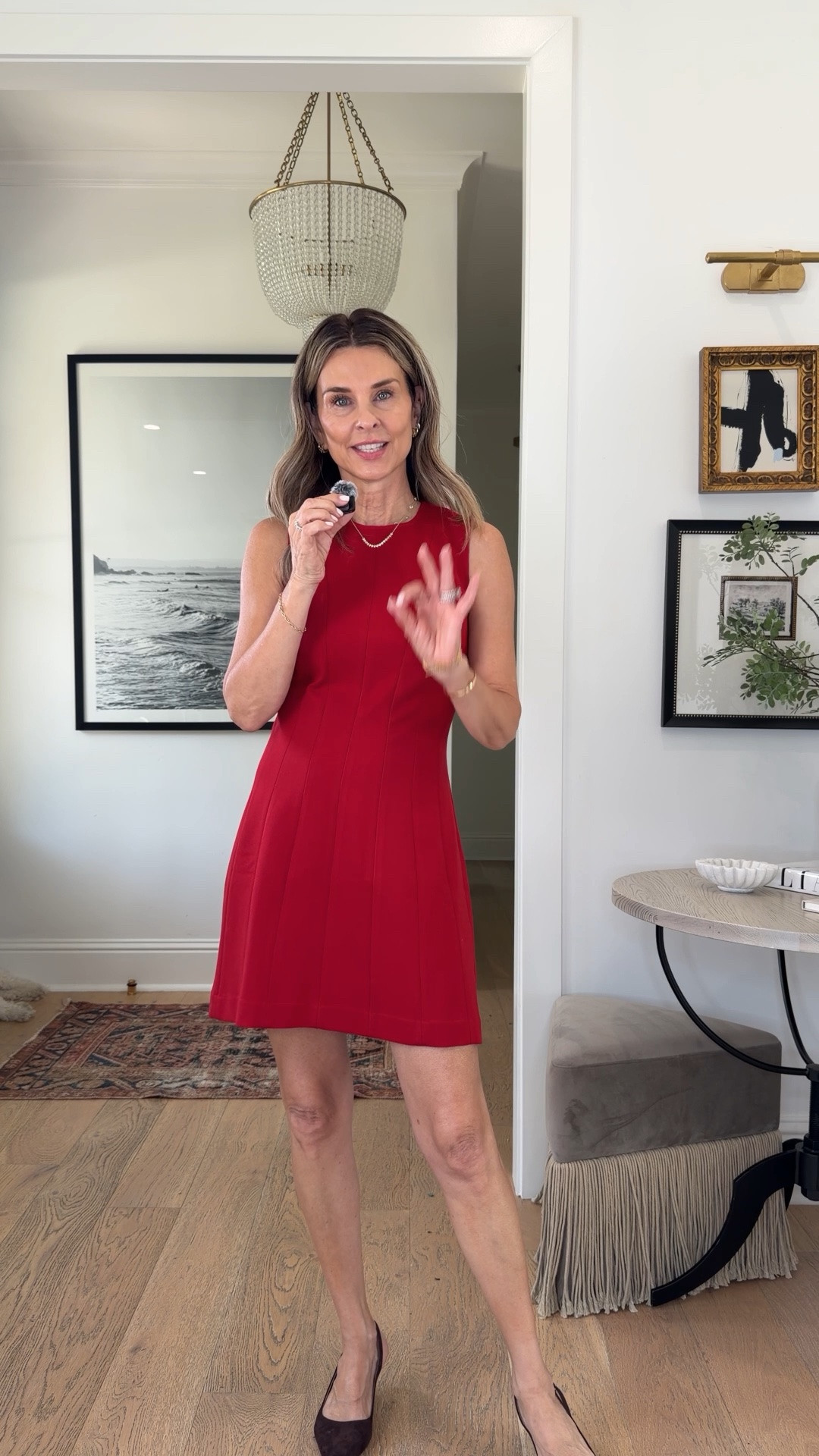 Spanx x LTK in-app sale is happening NOW! 20% off full price styles with CODE LTK20.
-ruched wide leg pant size XS P
-half zip size S 
-wide leg pant size S P
-red dress size XS
-wrap tie top size XS
@Spanx  #SpanxPartner

#LTKootd #LTKOver40 #LTKSeasonal