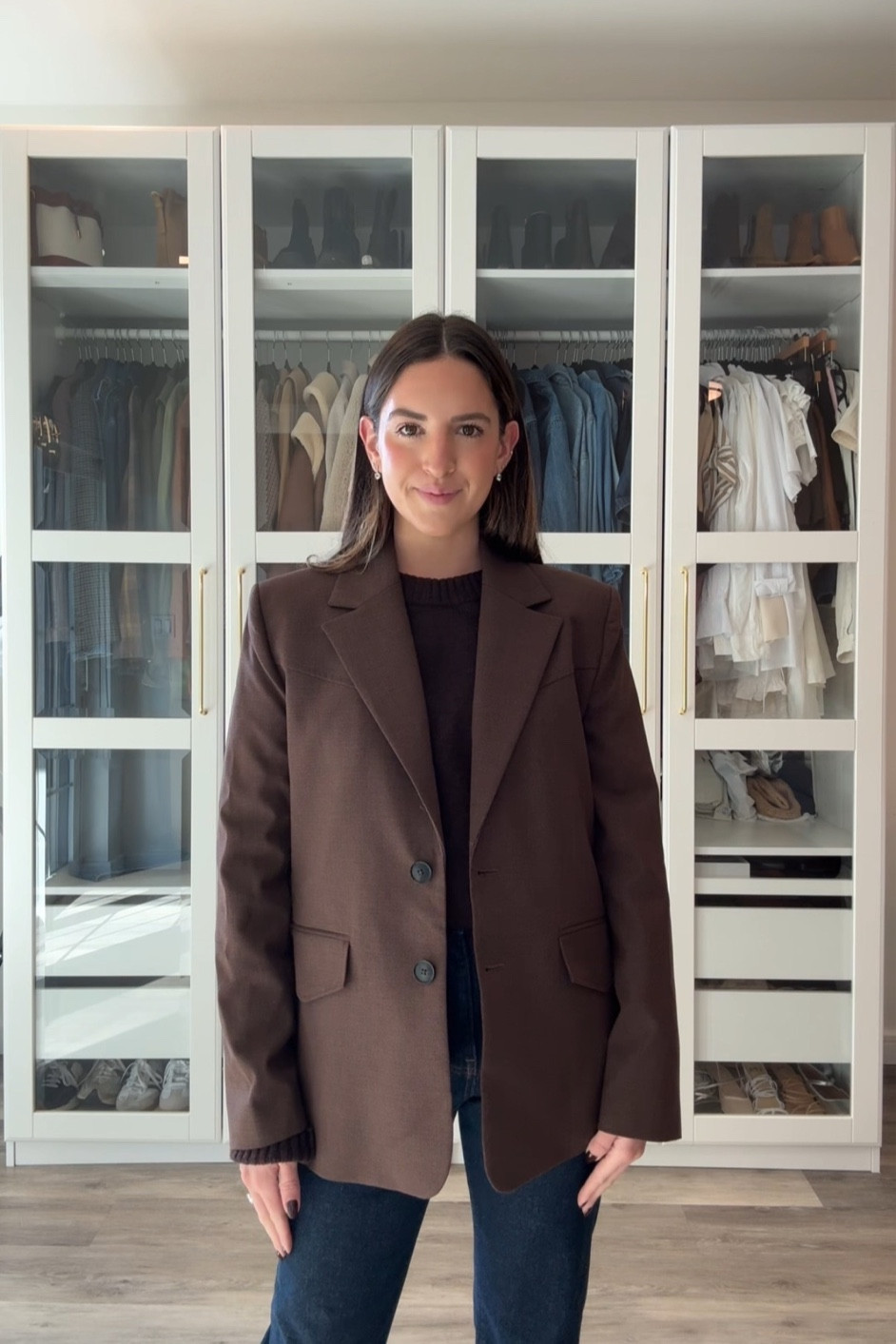 Size xsmall 

Blazer 
Fall outfit 

#LTKSeasonal #LTKHoliday #LTKGiftGuide