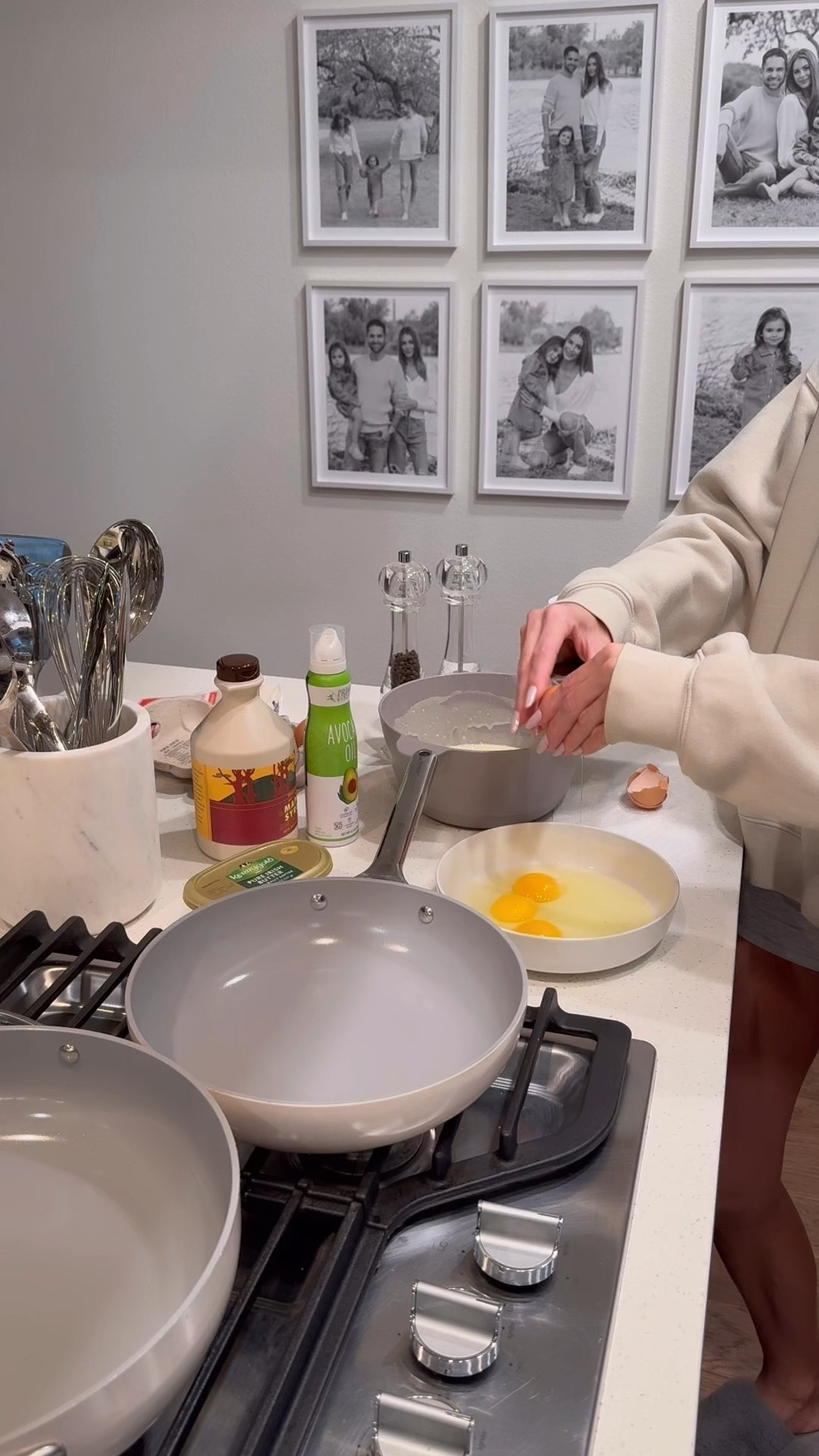 Shop my non-toxic non-stick aesthetic cookware, baking set, and food storage! 