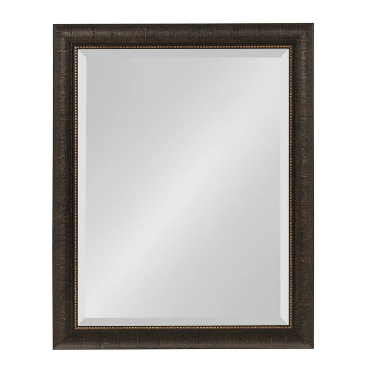 Kate and Laurel Aldridge Framed Decorative Rectangle Wall Mirror, 22x28 Bronze | Walmart (US)