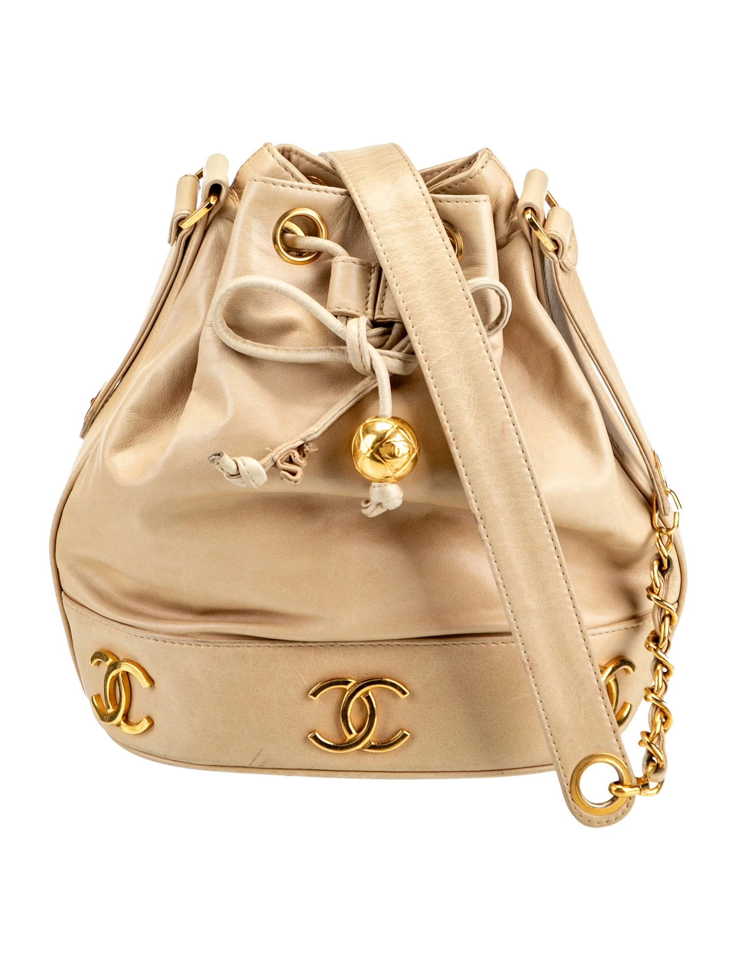 Triple CC Bucket Bag | The RealReal