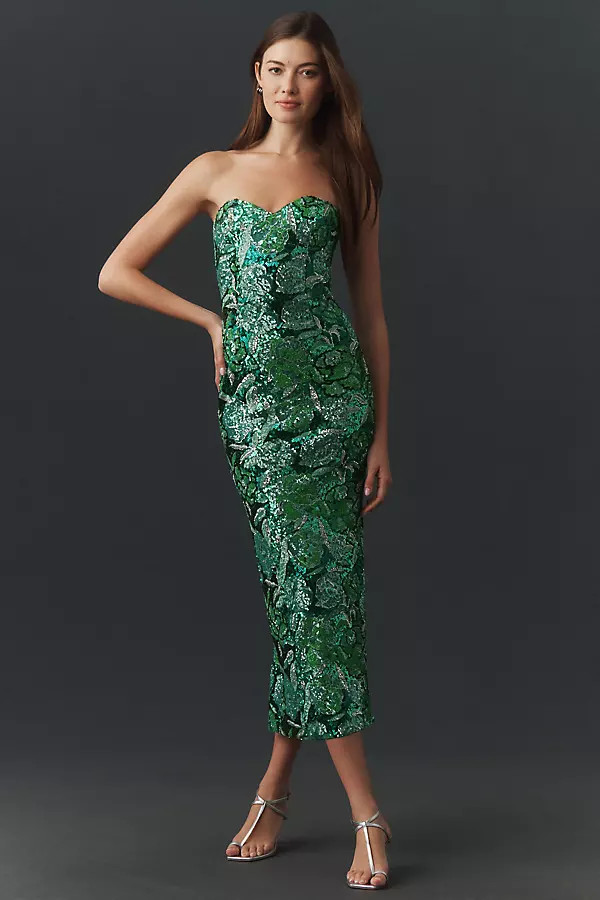 Helsi Monique Strapless Maxi Dress | Anthropologie (US)