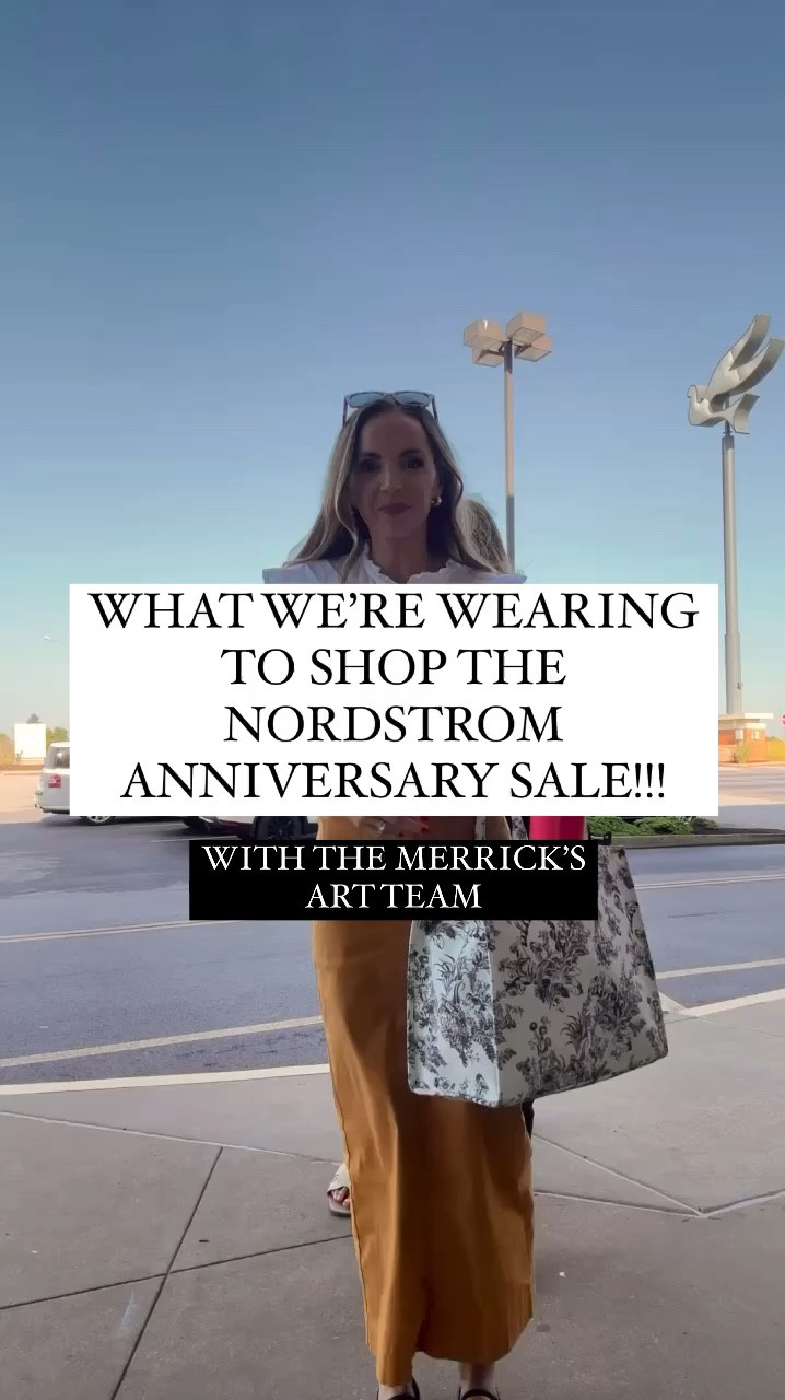 What the Merrick’s Art team is wearing to shop the NORDSTROM ANNIVERSARY SALE!!! Grab my skirt 20% off with code MERRICK20 🫶

#LTKSeasonal #LTKSaleAlert #LTKSummerSales