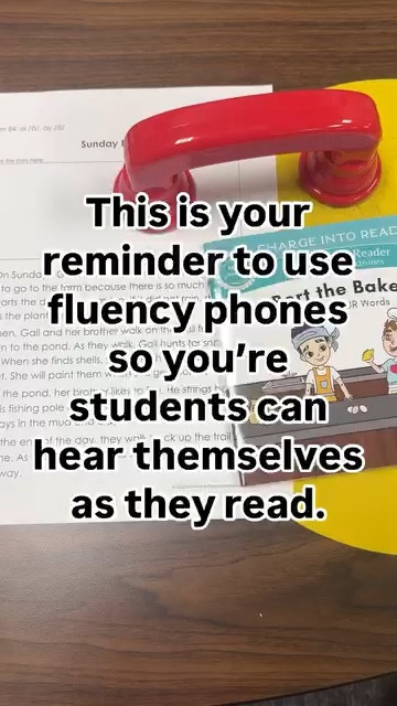 Comment FLUENCY for more simple ideas to help students build their fluency skills.

#reading #teachingreading #fluency #teachingfluency #fluencymatters

#LTKKids