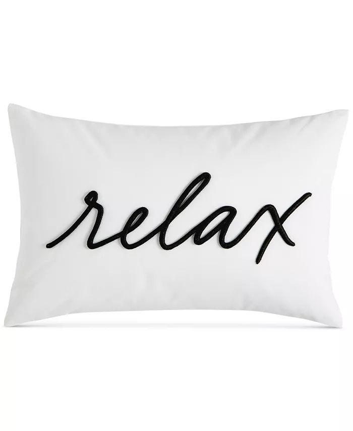 Charter Club Relax Decorative Pillow, 12 | Macy's