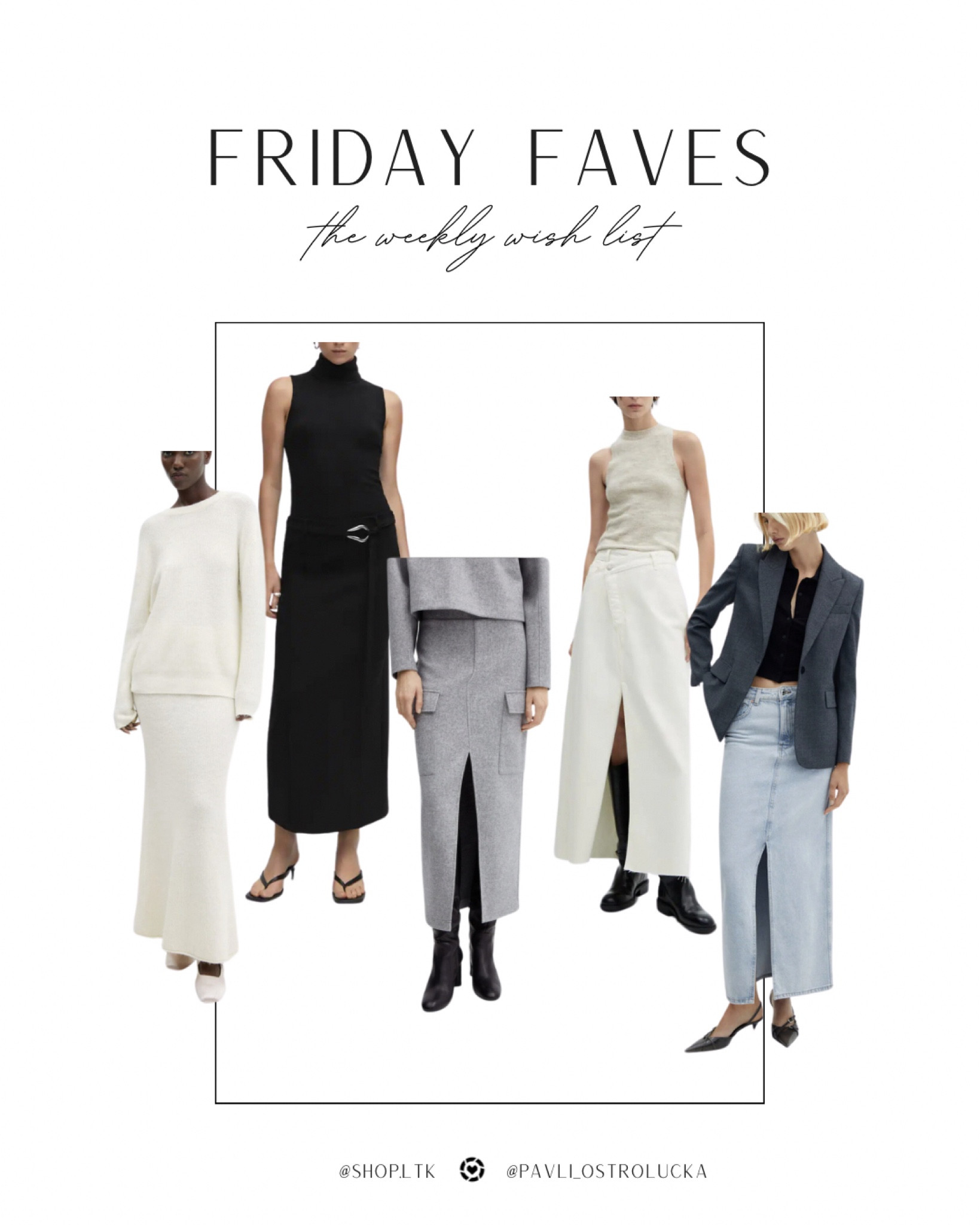 Fave maxi skirts at the moment >> knitted skirt, tailored skirt, denim maxi skirt, cargo skirt 🤍

Fashion style on a budget, fashion trends, winter style, ootd, affordable style, chic minimal capsule wardrobe 

#LTKstyletip #LTKeurope #LTKworkwear