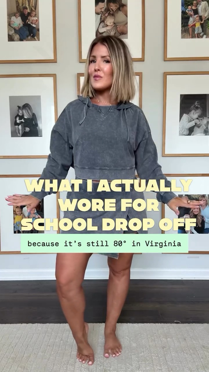 This school drop off outfit is so cute and so comfortable!

#LTKmomlife #LTKootd #LTKdayinmylife