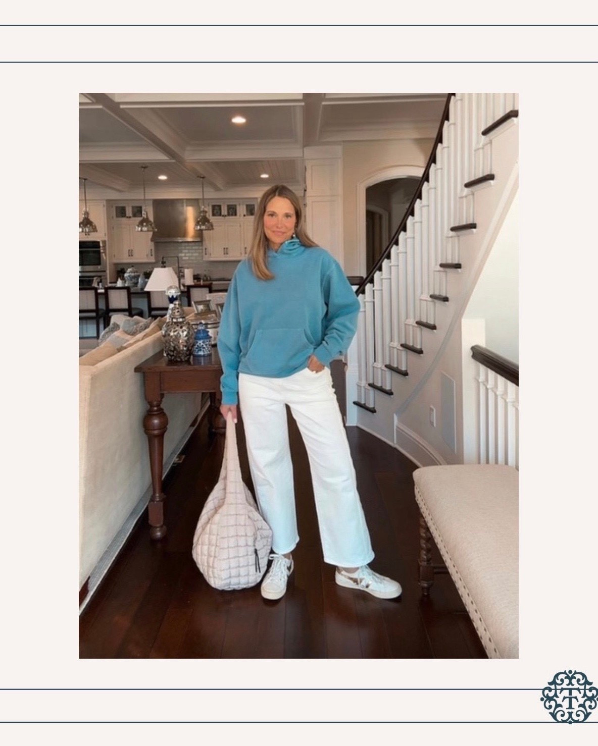 Sometimes you just want to wear a hoodie and when you do, this is the one! I love the whip stitching details that elevate it from basic to a designer look but without the designer price tag. The color is gorgeous, too! s

#LTKOver40 #LTKMidsize #LTKdayinmylife