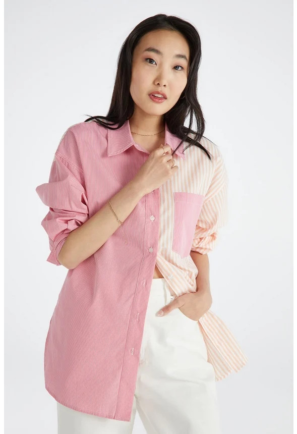Boyfriend Button Down Shirt | JustFab