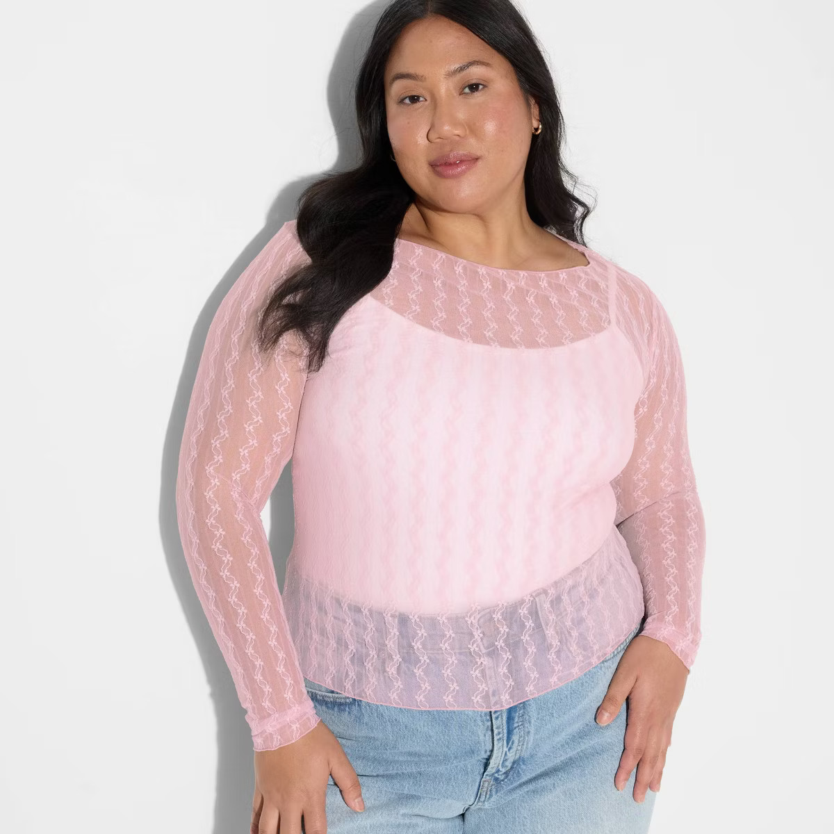 Women's Long Sleeve Boat Neck Henley Shirt - Wild Fable™ | Target