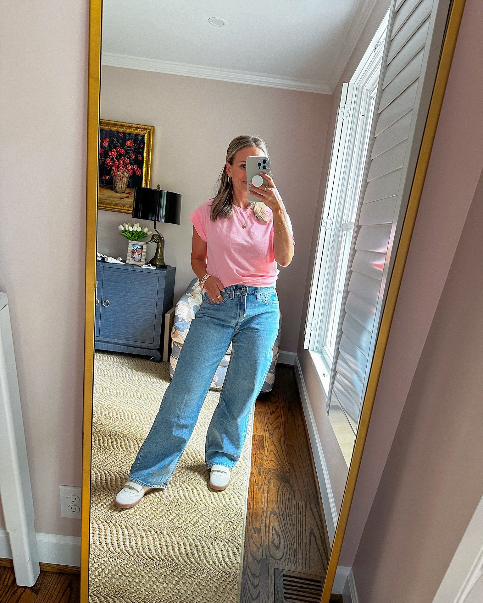 These slouchy jeans from Abercrombie are on sale and under $100. I don’t think they’re quite my style since low rise and baggy just isn’t my thing. This is a size 27. I would size down.

#LTKStyleTip #LTKxAF #LTKFindsUnder100