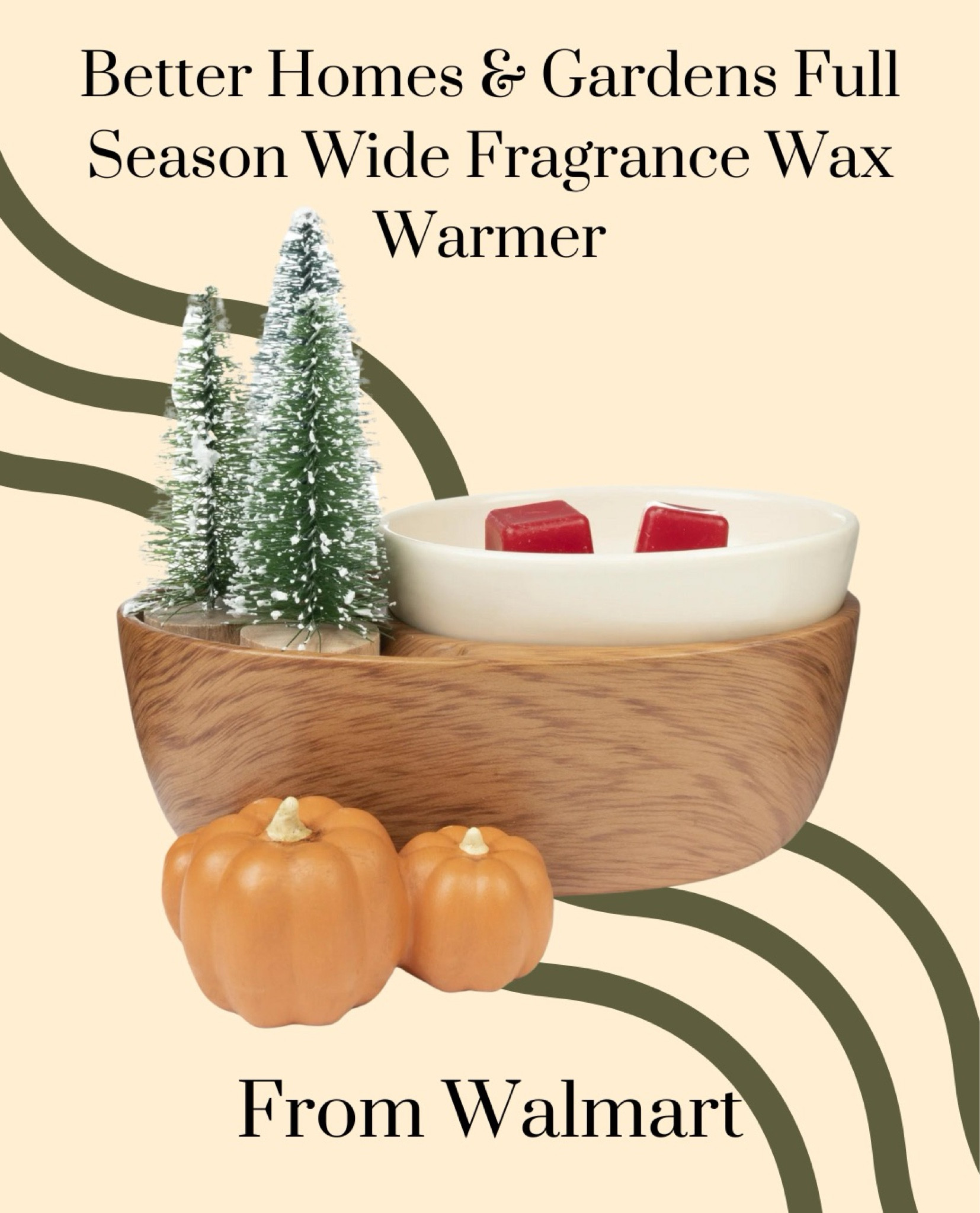 I just love this interchangeable wax warmer!

#LTKSeasonal #LTKHome #LTKFindsUnder50