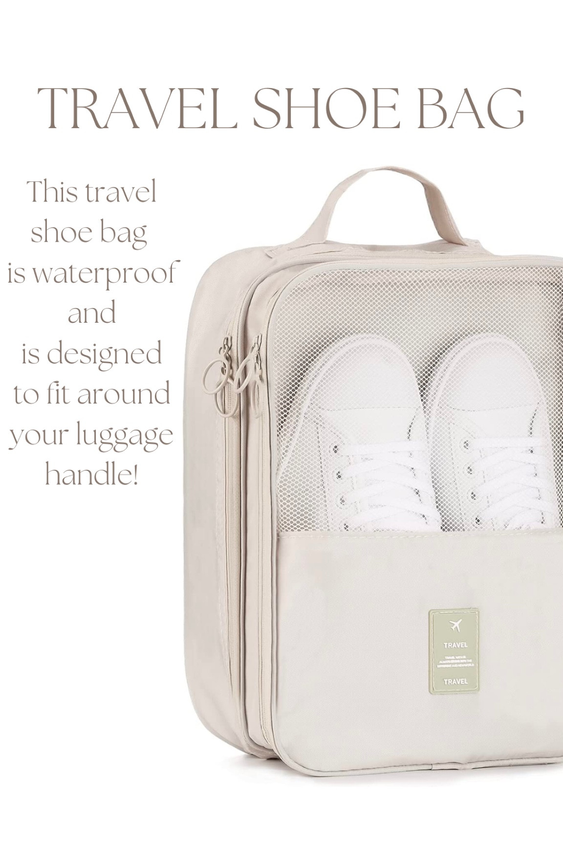 Travel Shoe Bag

Amazon, Amazon Home, Amazon Find, Found It On Amazon, Amazon Aesthetic, Amazon Gadgets, Travel Accessories, Amazon Travel, Packing Cubes, Shoe Storage, Aesthetic Travel, Modern Gadgets, Top Rated, Beige Gadgets

#LTKunder50 #LTKtravel #LTKFind