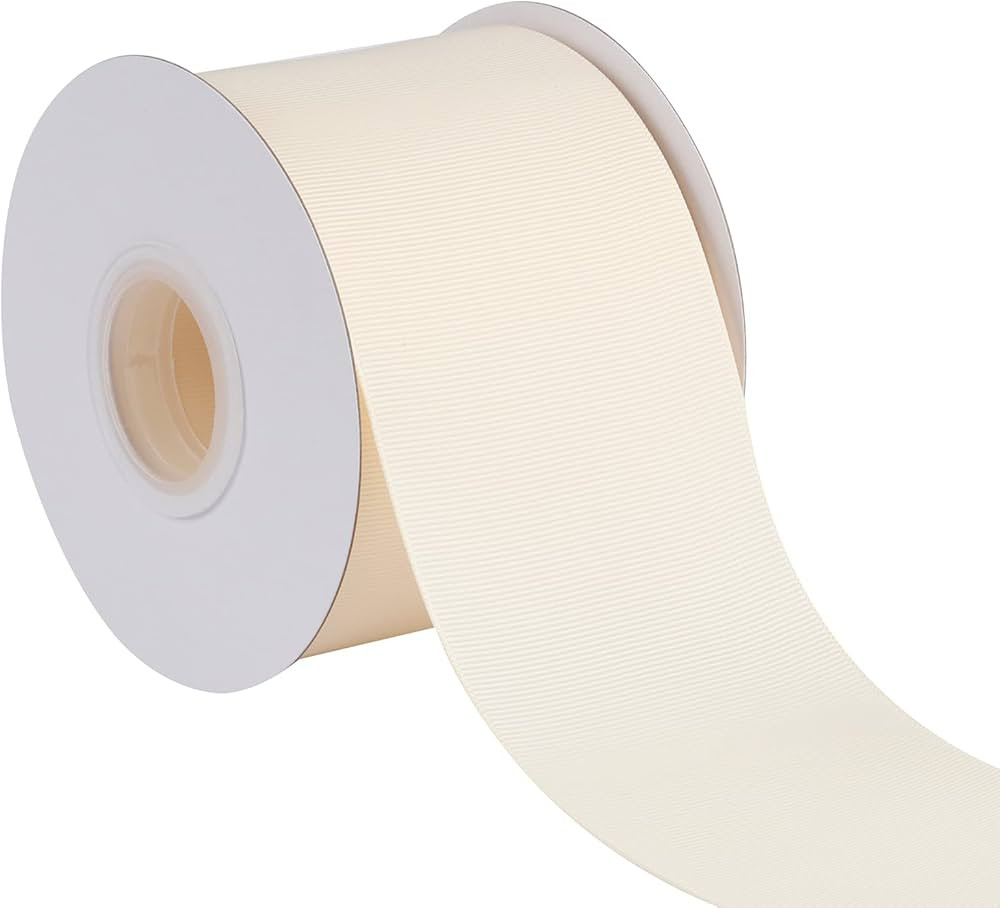 Joycrosso 3" Inch Grosgrain Ribbon 25 Yards-Roll Set for Chair Sash Gift Wrapping Party Favor Hom... | Amazon (US)