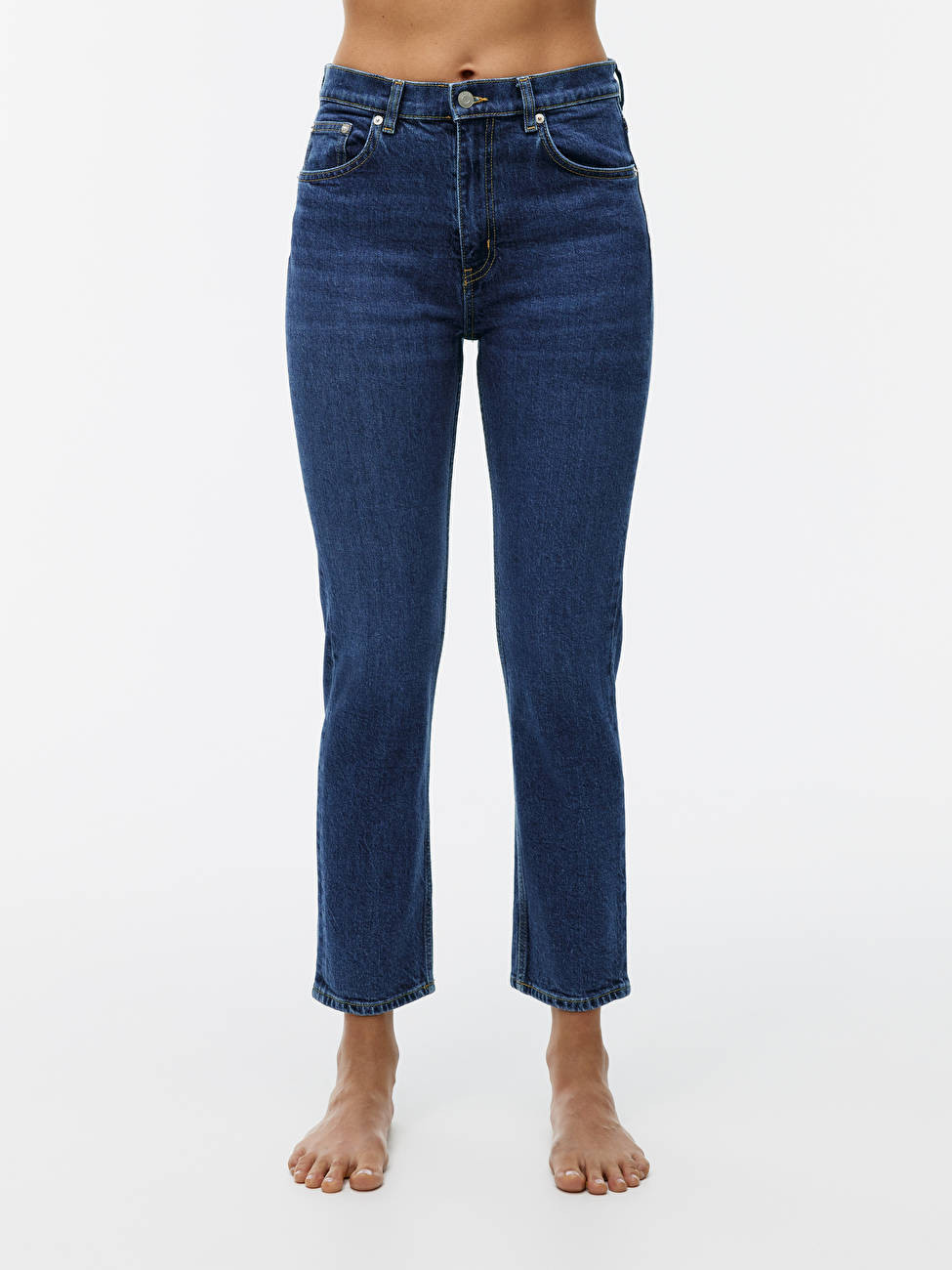 JADE CROPPED Slim Stretchjeans | ARKET (EU)