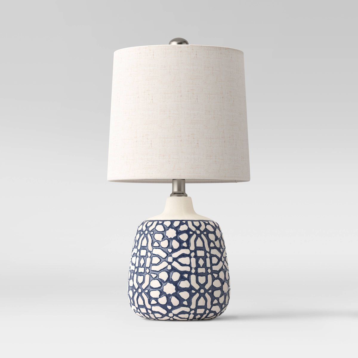 Assembled Ceramic Table Lamp Blue - Threshold™ | Target